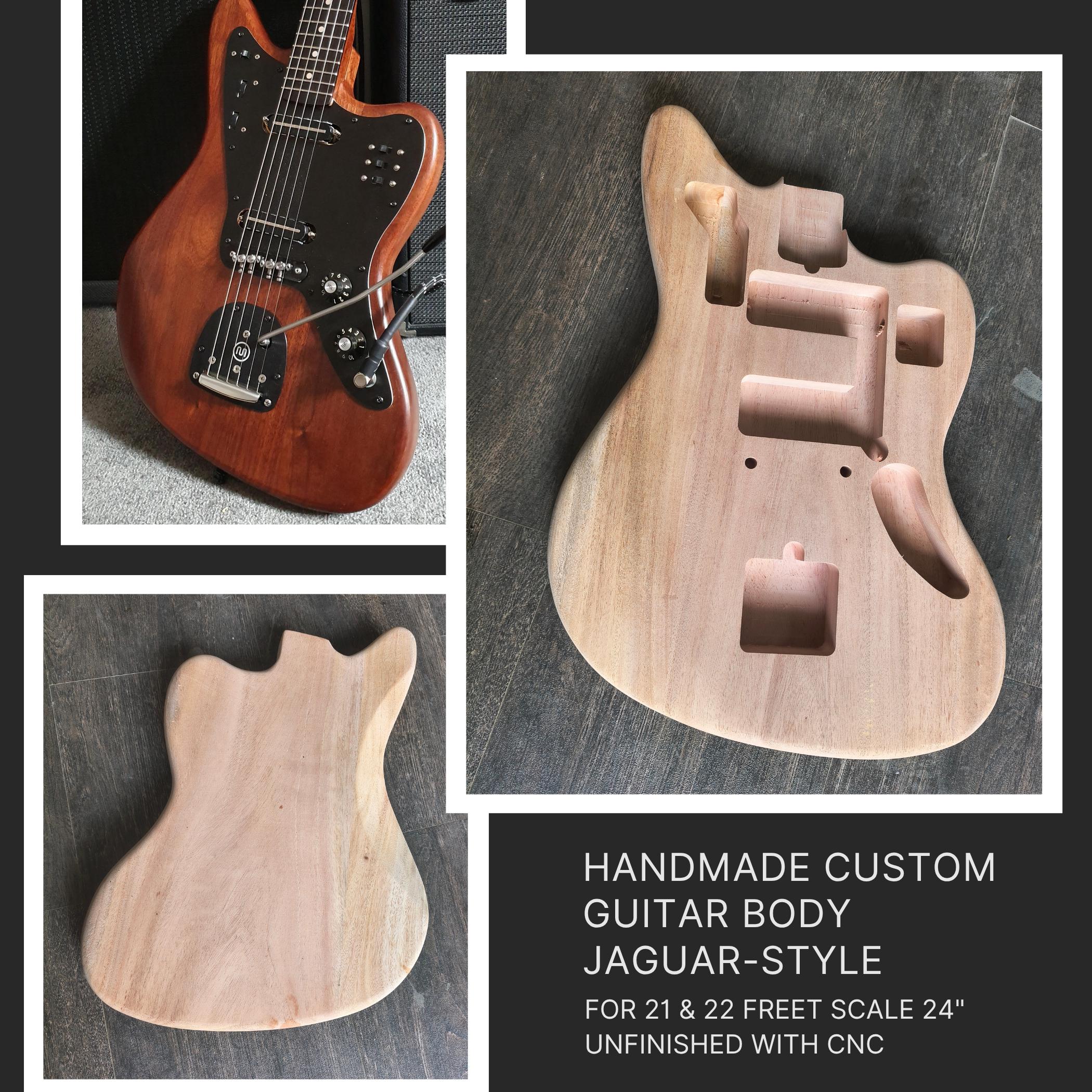 自作ヘッドレスギターボディ ショートスケール 自作ヘッドレスギター