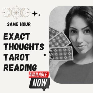 Genaue Gedanken Tarot-Lesung, genaue Gefühle, Wahre Gedanken Psychic Reading, Schnelle detaillierte Tarot-Lesung, Genaue Gedanken lesen