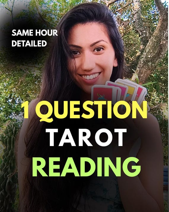 Same Hour Tarot Reading: One Question Psychic Insight
