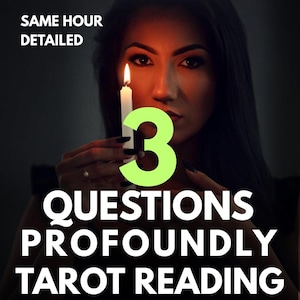 Lettura dei tarocchi a 3 domande nella stessa ora, lettura psichica breve e accurata