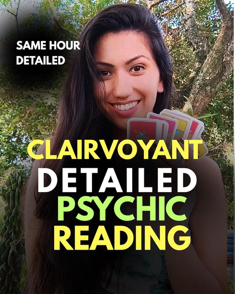 Same-hour clairvoyant reading with fast, honest psychic insight. Receive love insight, medium reading messages, and a general clarity session tailored to your energy. Accurate, compassionate guidance on relationships, career, life purpose, and next steps—delivered privately via Etsy Messages within the hour (during available times). Ideal for urgent questions, heart-led decisions, and clear spiritual direction.