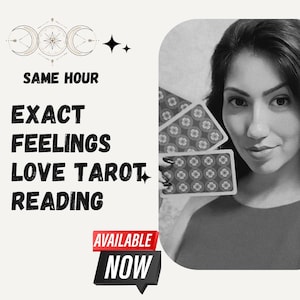 Exact Feelings Love Tarot Reading | True Emotions & Thoughts Revealed | Telepathy Insights | Same Hour Psychic Guidance