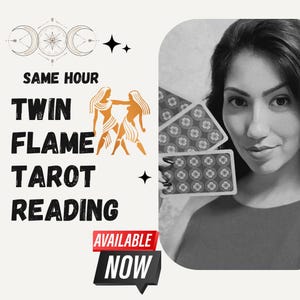 Twin Flame Tarot Reading Same Day