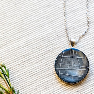 Sterling Silver Whisker Bezel Pendant - Memorial pendant - Whisker - Whisker Pendant - Sterling Silver Pendant