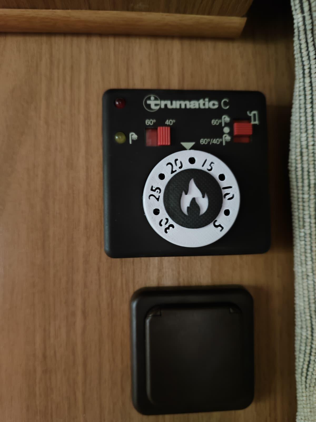 Ersatz Drehknopf Kompatibel Mit Truma Trumatic C1 Thermostat