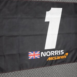 Lando Norris flag 5x3 Lando Norris  formula 1 flag banner gift brand new free uk post