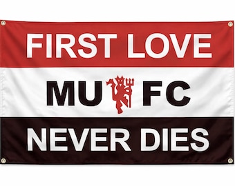 Manchester United Flag (3FT x 2FT) - Man Utd FC Banner