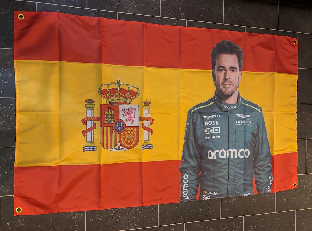 Aston Martin Flag 5x3 Fernando Alonso Formula 1 Flag Banner Gift F1 ...