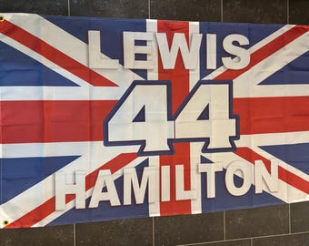 Lewis Hamilton flag 6ft x 4ft Lewis Hamilton formula 1 flag banner gift large flag