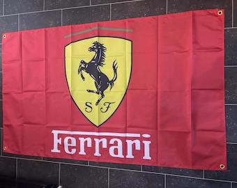 Ferrari flag 5x3 Lewis Hamilton formula 1 flag banner gift Ferrari f1