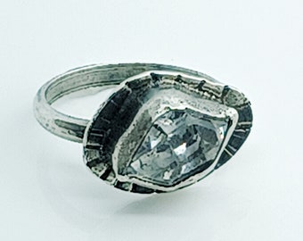 Herkimer Diamond Ring