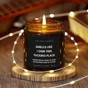 New Homeowner Gift, Housewarming Candle, Funny New House Gift, Christmas Gift, Closing Gift, Condo Owner, Closing Gift for House