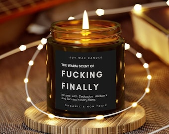 Funny Graduation Candle College Graduate Gift Nursing PhD Master&#39;s Doctorate Med Law Graduation 2026  Nurse PhD Master Grad Gift For Her Him