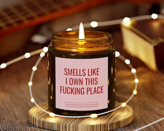New Homeowner Gift, Housewarming Candle, Funny New House Gift, Christmas Gift, Closing Gift, Condo Owner, Closing Gift for House, First Home