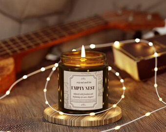 Empty house gift for mom and dad, Empty nester candle, Empty nester club, Gift for parents, Retirement gifts, Going to college gift