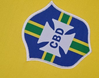 Maillot Brésil 1970 pour adulte personnalisé toutes tailles Maillot de  football du Brésil Chemise Brésil Maillot de football Brésil