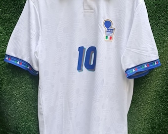 Italy Baggio 1994 Jersey Adult Custom All Sizes | Italy Soccer Jersey | Italy Shirt | Italy Football Shirt