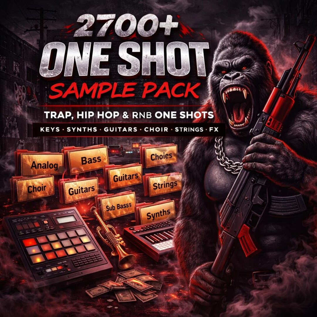 2700+ Trap, Hip Hop, Rnb One Shot Samples – Keys, Synths, Bass, Guitars ...