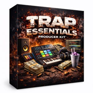 Trap Essentials Producer Kit – 3500+ MIDI Chords, Melodies (Digital Download)