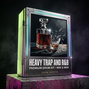 Harte Trap- und R&B-Sounds | DARK MATTER | Drum-Kit-WAV- und MIDI-Sammlung