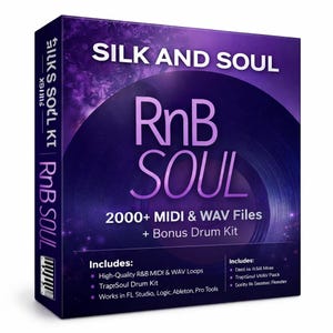 R&B MIDI-paket – 2000+ RnB-ackord, melodier och pianoloppar | Soul Producer Kit