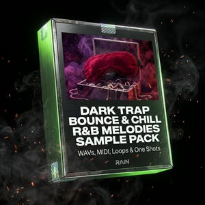 Dark Trap Bounce and Chill R&B Melodies Sample Pack | Rain | RnB Chord Progressions, Royalty Free, Hip Hop Production