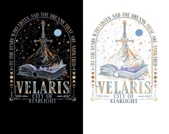 Velaris The Night Court Acotar, Court Of Dreams, , ACOTAR Comfort, A Court of Thorns and Roses, Velaris Bookish, The Night Court TShirt