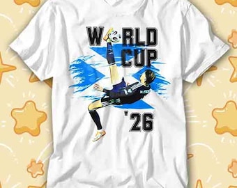 Scotland We'll be Coming World Cup 26 T Shirt 429
