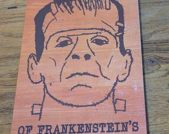 Frankensteins monsters felutbildning: En anteckningsbok i pappersformat