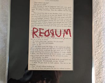 Den lysande Stephen King Redrum Print