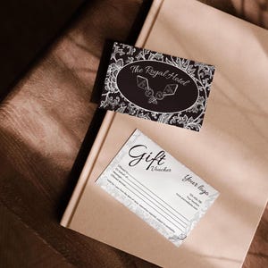 Modèle-cadeau, certificat-cadeau, bon cadeau modifiable canva, carte-cadeau imprimable, coupon, chèque-cadeau DIY, chambres d'hôtes, hôtel
