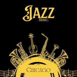 Eye-Catching Jazz Poster for Jazz Lovers!
