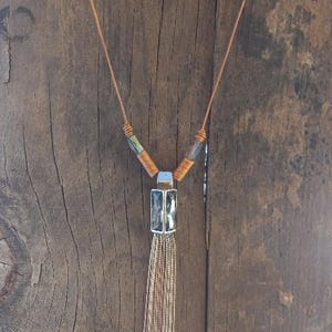 Boho Tassel Pendant Necklace