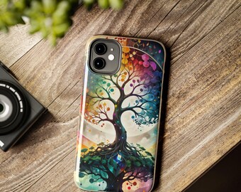 Fundas resistentes para teléfono con el árbol de la vida, diseño natural auténtico, fundas protectoras para teléfono, accesorios duraderos para teléfono, fundas únicas para teléfono móvil,