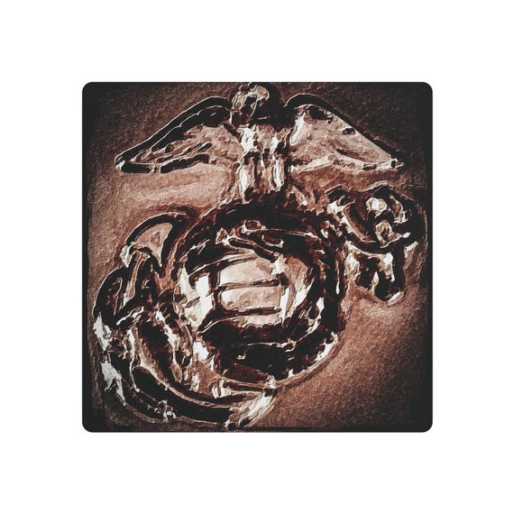 Marines Eagle, Globe, and Anchor Graphic Metal Decor | USMC Wall Art