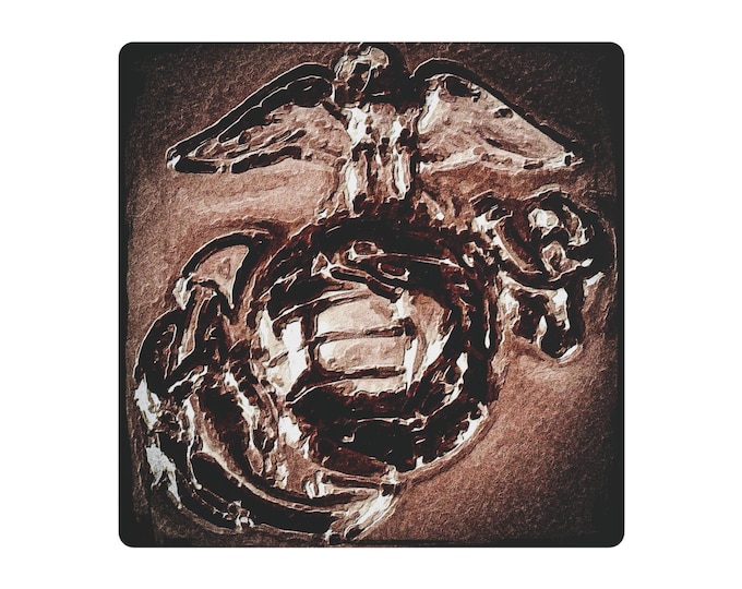 Marines Eagle, Globe, and Anchor Graphic Metal Decor | USMC Wall Art