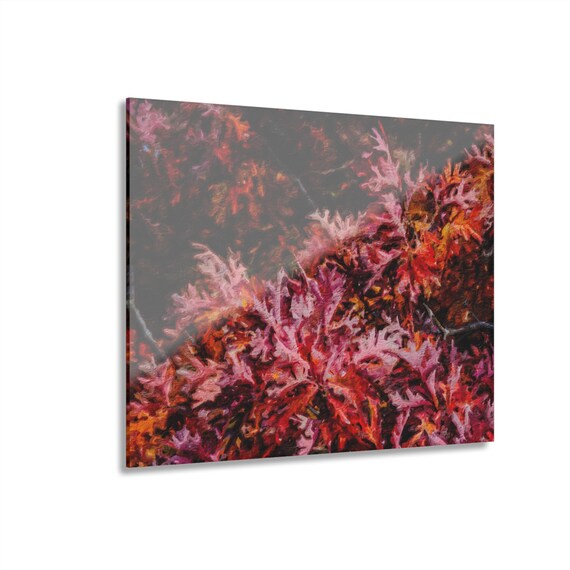 Autumn Leaves Acrylic Print | Wall Art