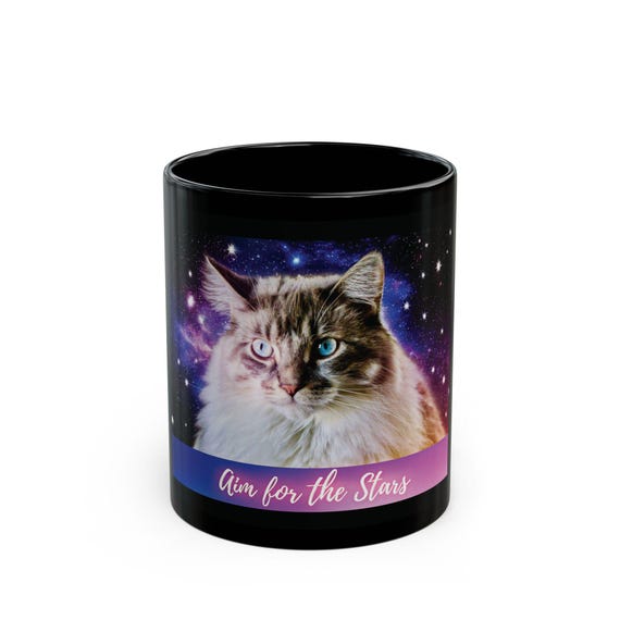 Cosmic Cat Galaxy Mug | Tea Coffee Cup