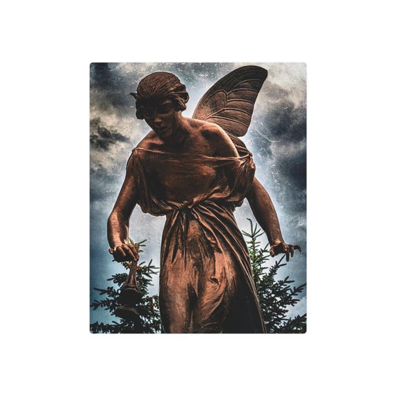 Fairy Sculpture Metal Print| Photography Wall Art