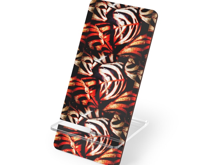 Abstract Floral Art Display Stand