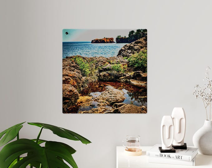 The North Shore - Lake Superior Acrylic Wall Art Panel | Coastal Landscape Photography