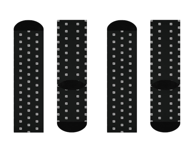 U.S. Marine Corps Pattern Black Cushioned Crew Socks