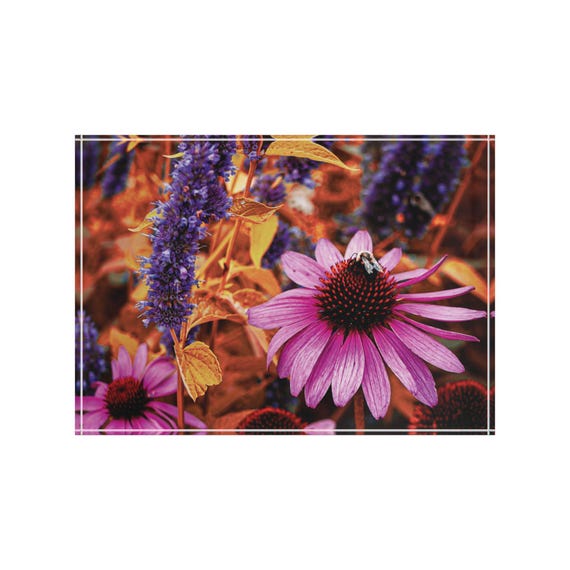 Summer Wildflowers Acrylic Photo Block | Floral Photo Display
