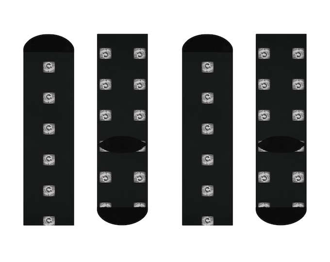 U.S. Marine Corps Pattern Black Cushioned Crew Socks