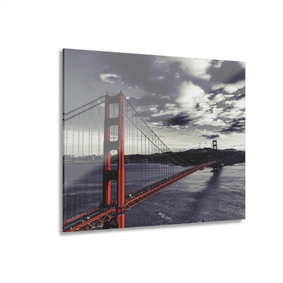 Golden Gate Bridge Acrylic Wall Print