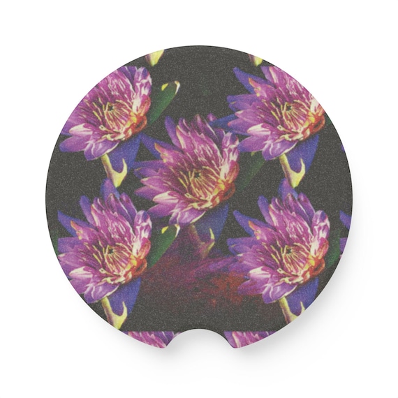 Lotus Flower Car Cup Holder Coaster
