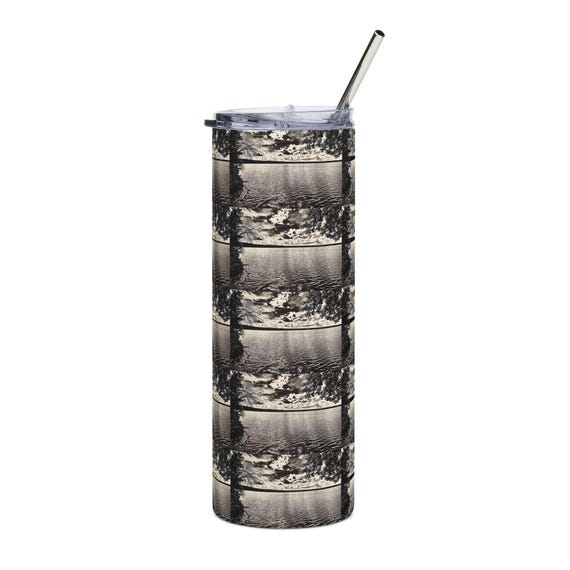 Vintage Nature Graphic Tumbler | 20oz Stainless Steel Travel Cup