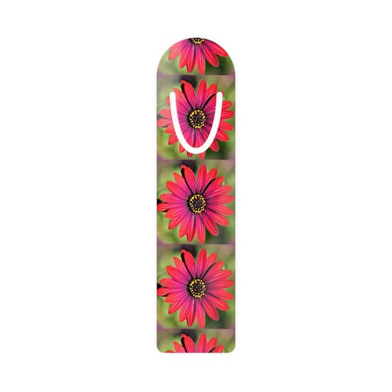 Daisy Pattern Metal Bookmark