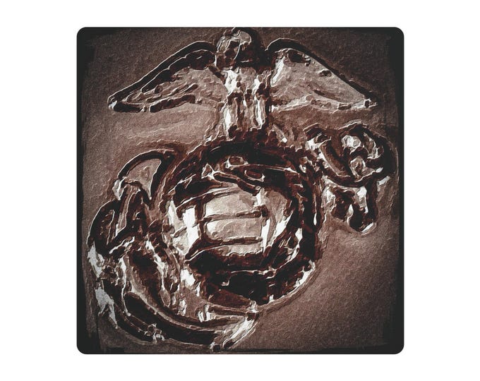 Eagle, Globe, and Anchor Marines Metal Sign | USMC Wall Art