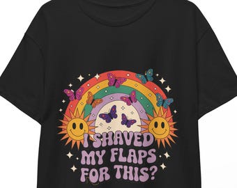Ik heb mijn flappen geschoren voor dit grappige gênante cadeau-shirt
